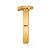 LogoArt Georgia Institute of Technology Toe Ring - Sterling Silver Gold-Tone G-T, 2 mm - View 3