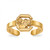 LogoArt University of South Carolina Toe Ring - Sterling Silver Gold-Tone, 2 mm