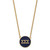 LogoArt Sigma Sigma Sigma Pendant - Sterling Silver Gold-Tone Sorority Greek Letters Large Color Enamel 18 Inch Necklace - GP030SSS-18