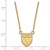 Gold-Tone Gold-Tone University of Richmond Medium Split Chain Necklace - View 2