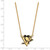 LogoArt Pittsburgh Penguins Necklace - Sterling Silver Gold-Tone Large Enameled Pendant 18 Inch - View 2