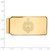 Sterling Silver Gold-Tone LogoArt US Naval Academy Crest Money Clip - View 2