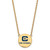 LogoArt The Citadel Necklace - Sterling Silver with Gold-Tone Large Enamel Pendant with - View 2
