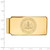 Sterling Silver Gold-Tone LogoArt Penn State University Crest Money Clip - View 2