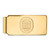 LogoArt University of Mississippi Money Clip - Sterling Silver Gold-Tone 1848 Crest
