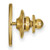 LogoArt University of Illinois Lapel Pin - Sterling Silver Gold-Tone Letter I Enameled - View 2