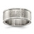 LogoArt Edmonton Oilers Ring - Stainless Steel Logo Band Size 6