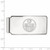 LogoArt Edmonton Oilers Money Clip - Sterling Silver Rhodium-Plated - View 2
