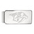 LogoArt Nashville Predators Money Clip - Sterling Silver Rhodium-Plated