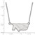 LogoArt University of North Dakota Necklace - Sterling Silver Rhodium-Plated Small Pendant 18 Inch - View 2