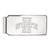 LogoArt Iowa State University Money Clip - Sterling Silver Rhodium-Plated