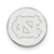 LogoArt University of North Carolina Lapel Pin - Sterling Silver Rhodium-Plated N-C