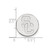 LogoArt University of Southern California Lapel Pin - Sterling Silver Rhodium-Plated S-C - View 3