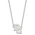 LogoArt Baylor University Necklace - Sterling Silver Rhodium-Plated Bears Large Pendant 18 Inch - View 2