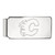 LogoArt Calgary Flames Money Clip - Sterling Silver Rhodium-Plated