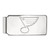 LogoArt St. Louis Blues Money Clip - Sterling Silver Rhodium-Plated