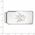 LogoArt San Jose Sharks Money Clip - Sterling Silver Rhodium-Plated - View 2