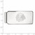 LogoArt Chicago Blackhawks Money Clip - Sterling Silver Rhodium-Plated - View 2