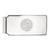 LogoArt University of South Florida Money Clip - Sterling Silver Rhodium-Plated Crest