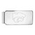 LogoArt Kansas State University Money Clip - Sterling Silver Rhodium-Plated Wildcat