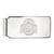 LogoArt Ohio State University Money Clip - Sterling Silver Rhodium-Plated The
