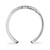 LogoArt Auburn University Toe Ring - Sterling Silver Rhodium-Plated, 2 mm - View 2