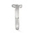 LogoArt Kansas State University Toe Ring - Sterling Silver Rhodium-Plated Wildcat, 2 mm - View 3