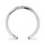 LogoArt University of Alabama Toe Ring - Sterling Silver Rhodium-Plated, 2 mm - View 2