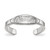 LogoArt University of Mississippi Toe Ring - Sterling Silver Rhodium-Plated Ole Miss, 2 mm