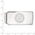 LogoArt University of North Dakota Money Clip - Sterling Silver Rhodium-Plated Crest - View 2