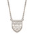 Sterling Silver University of Richmond Large Split Chain Necklace
