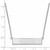 LogoArt University of Alabama Pendant - Sterling Silver Rhodium-Plated Crimson Tide Small Bar 18 Inch Necklace - View 2
