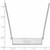 LogoArt University of Nebraska Necklace - Sterling Silver Rhodium-Plated Huskers Small Bar 18 Inch - View 2