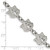 LogoArt Auburn University Bracelet - Stainless Steel A-U Link 6.5 Inch with 1.5 Inch Extender - View 4