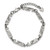 LogoArt Louisiana State University Bracelet - Stainless Steel L-S-U Link 6.75 Inch with 1.5 Inch Extender - View 3