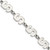 LogoArt Michigan State University Bracelet - Stainless Steel Letter S Links 7 Inch with 1.5 Inch Extender