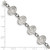 Stainless Steel LogoArt Penn State University Lion Link 6.75 Inch Bracelet with 1.5 Inch Extender - View 4