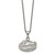 LogoArt University of Florida Pendant - Stainless Steel Gator 18 Inch Necklace with 2 Inch Extender