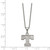 LogoArt University of Tennessee Pendant - Stainless Steel Letter T 18 Inch Necklace with 2 Inch Extender - View 2