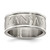 Uinv OF Kansas Stainless Steel Logo Band Ring