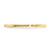 10K Yellow Gold 1.2 mm Flat Polished Stackable Band Ring - View 3