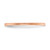 10K Rose Gold 1.2 mm Criss-Cross Pattern Stackable Band Ring - View 3