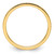 10K Yellow Gold 1.2 mm Twisted Wire Pattern Stackable Band Ring - View 2