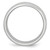 Chisel Cobalt Satin and Polished Beveled Edge 8 mm Wedding Band - View 2