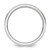 Chisel Cobalt Brushed and Polished with Yellow Ion-Plated Center Beveled Edge 8 mm Wedding Band, Flat - View 2