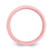 Ceramic Pink Faceted 6 mm Polished Wedding Band - CER18 - View 2