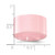 Ceramic Pink Flat 12 mm Polished Wedding Band - View 4