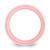 Ceramic Pink Concave 7 mm Polished Wedding Band - View 2