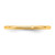 14K Yellow Gold 1.5 mm Lightweight Comfort Fit Wedding Band, Domed - View 3