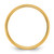 14K Yellow Gold 5.5 mm Lightweight Comfort Fit Wedding Band, Domed - View 2